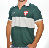 Camiseta Retro Alviverde Cruz de Savóia 1914 Masculina